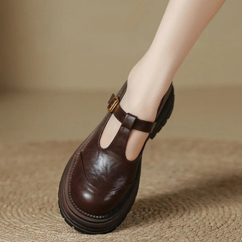 Luna | Classic T-Bar Schuhe