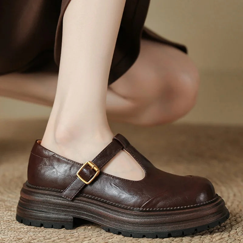 Luna | Classic T-Bar Schuhe