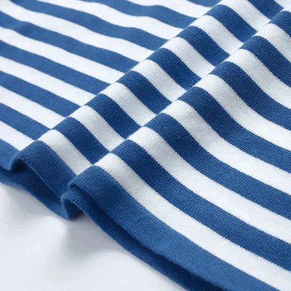 Gail | Striped Cotton Long Sleeve T-Shirt for Damen