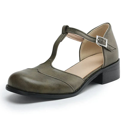 Margaux | Textured Leather Schuhe