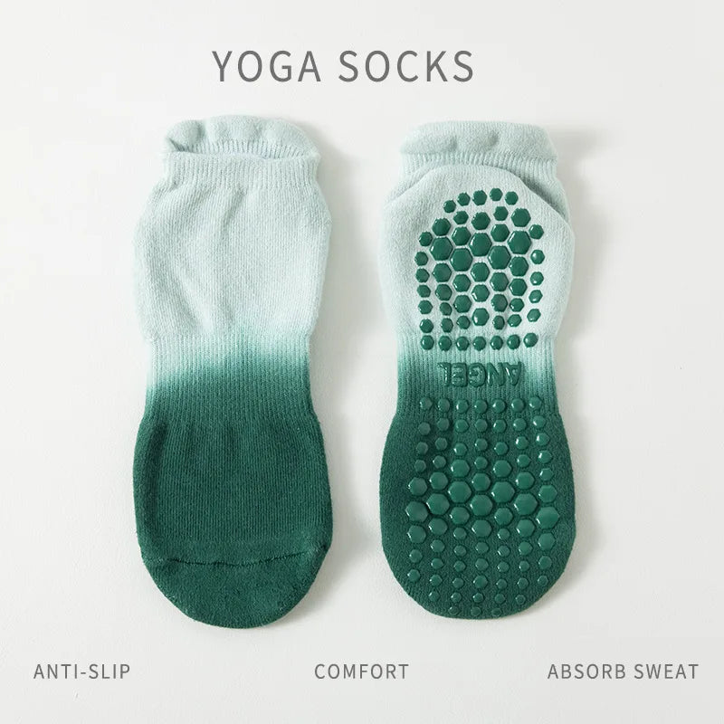 Damen’s Pilates Yoga Socks Non-Slip Cotton