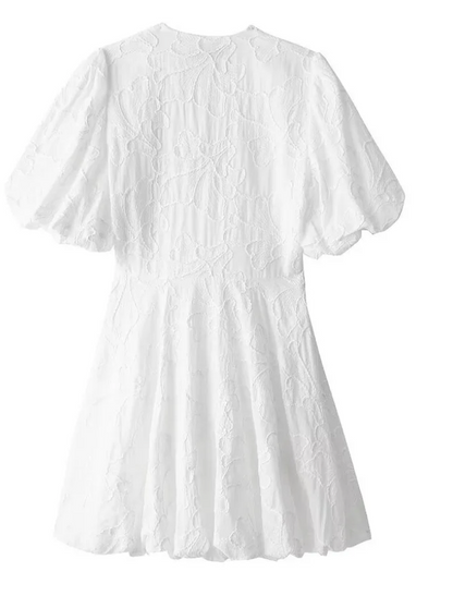 Nicolette | Romantic Floral Kleid for Effortless Style