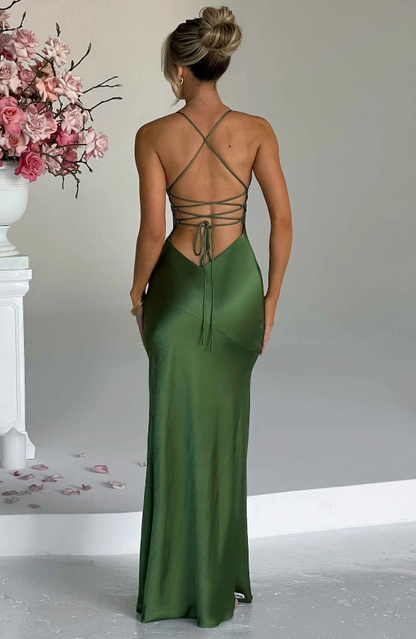 Lilly | Elegant Maxi Kleid with Thigh-High Slit
