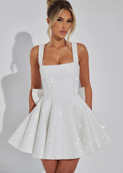 Romy | Dazzling Bow Kleid