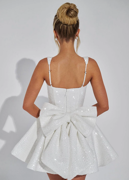 Romy | Dazzling Bow Kleid