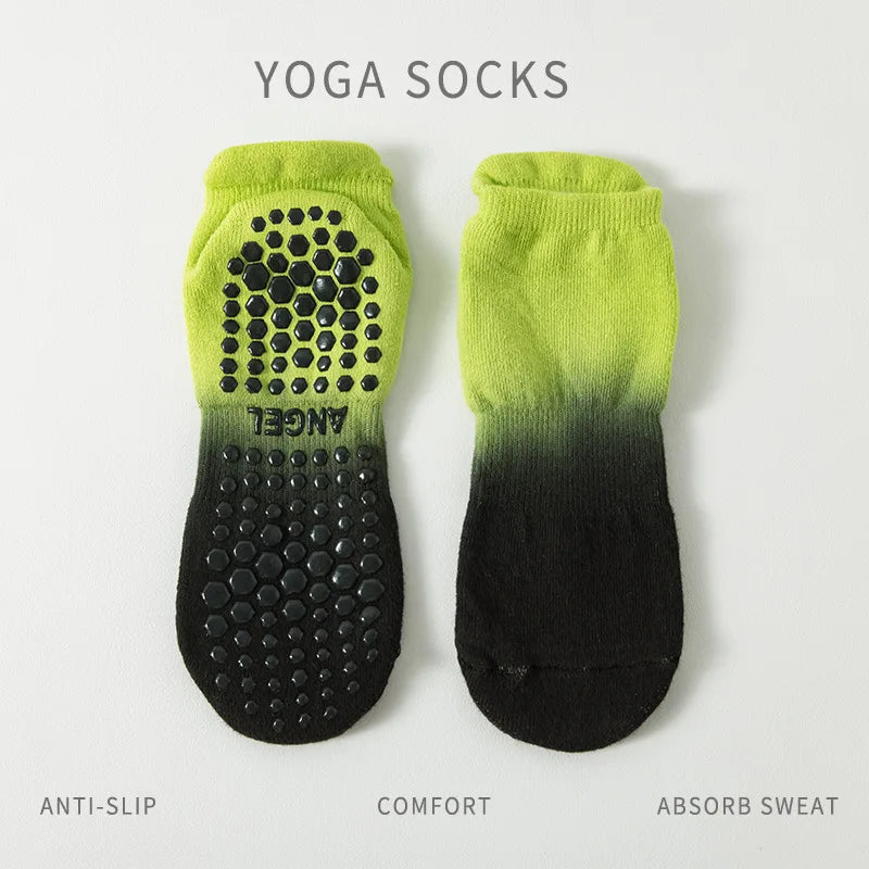 Damen’s Pilates Yoga Socks Non-Slip Cotton