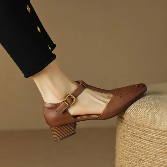 Annabelle | Vintage Leather Schuhe