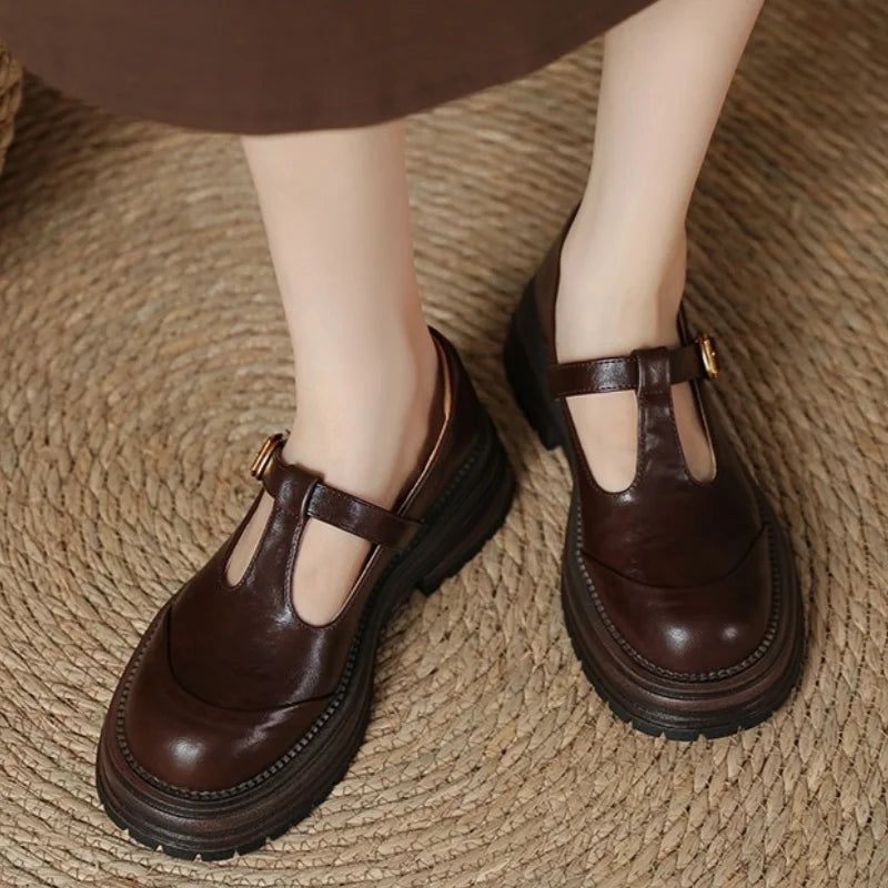 Luna | Classic T-Bar Schuhe