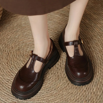 Luna | Classic T-Bar Schuhe