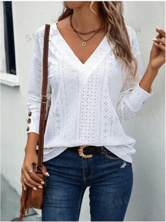 ARLETTE™ – Elegant Everyday Lace Top