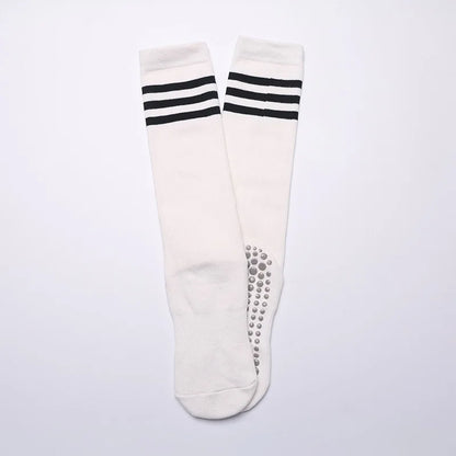 Mid-Tube Damen’s Pilates & Yoga Socks Non-Slip Cotton