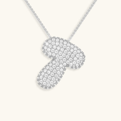 Aven Initial Diamant Halskette