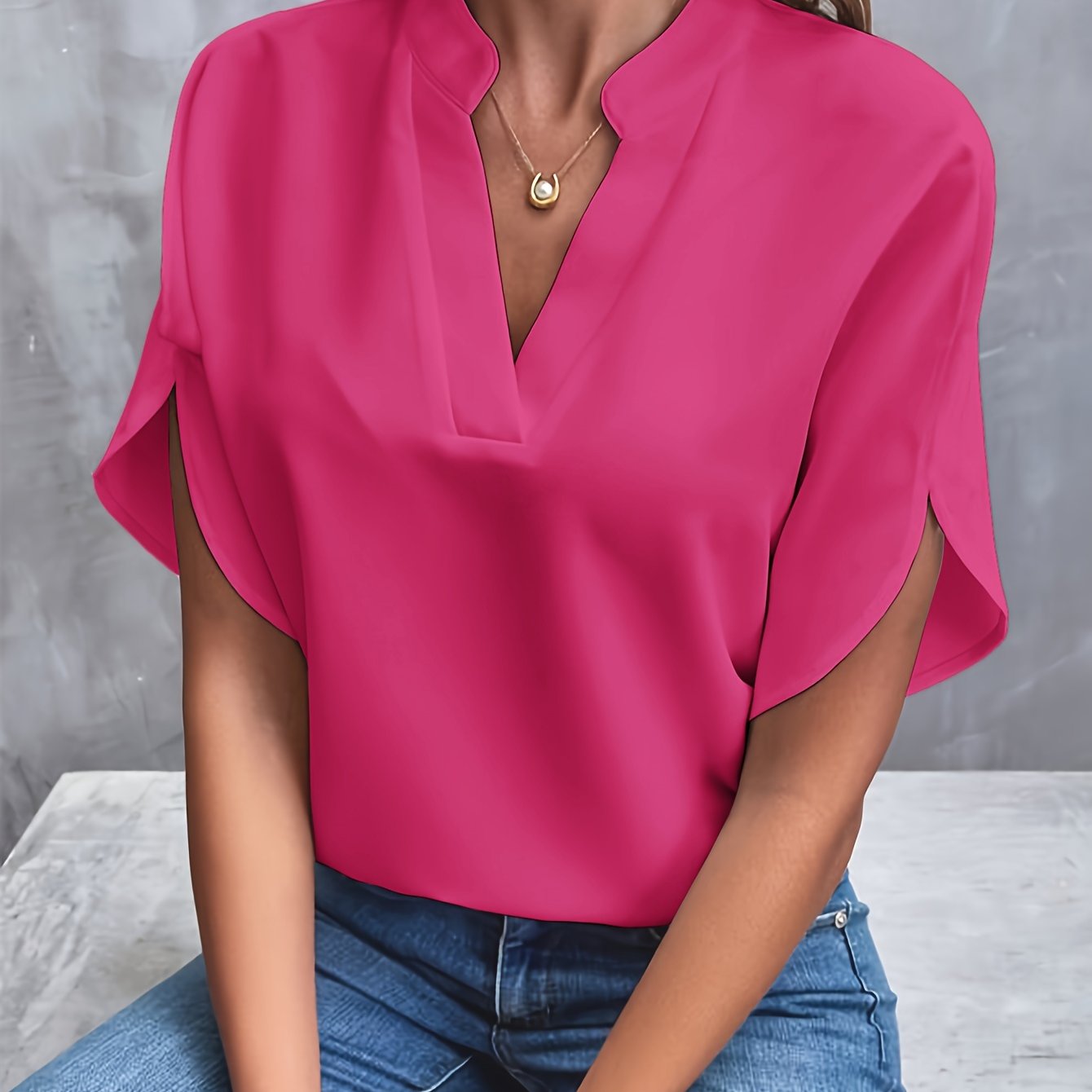 DELANEY™ - Elegant Modern Bluse