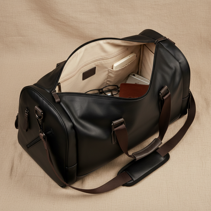 Oscar Leather Travel Bag