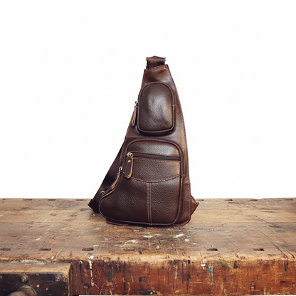 Beckett Leather Chest Bag