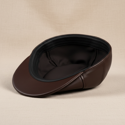 Theo Leather Cap