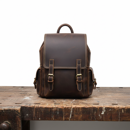 Marcus Leather Backpack