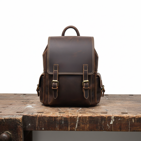 Marcus Leather Backpack