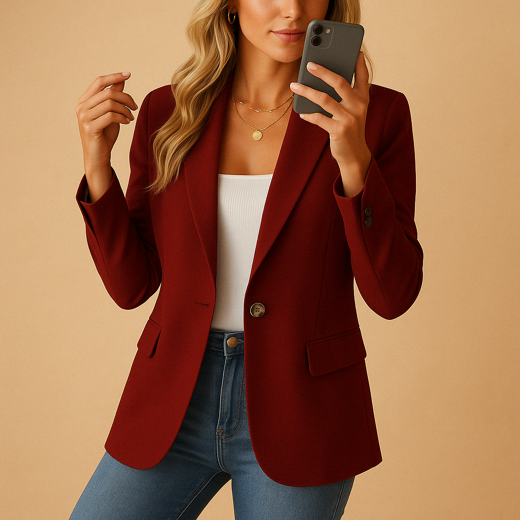 Lottie - Classic Damen Fitted Blazer