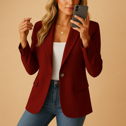 Lottie - Classic Damen Fitted Blazer