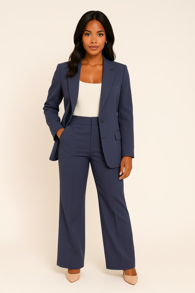 Layla - Damen Business Pantsuit Set