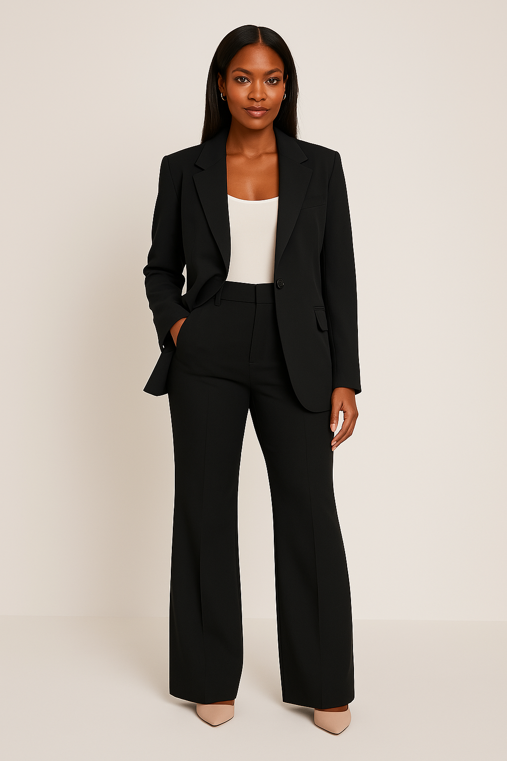 Layla - Damen Business Pantsuit Set