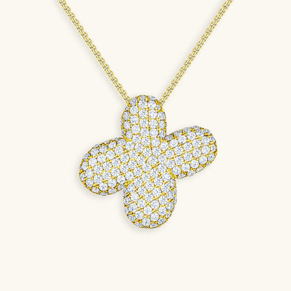 Aven Initial Diamant Halskette