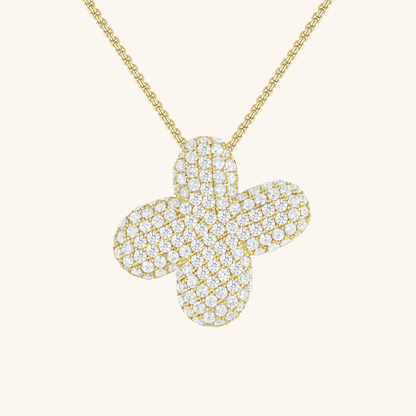 Aven Initial Diamant Halskette