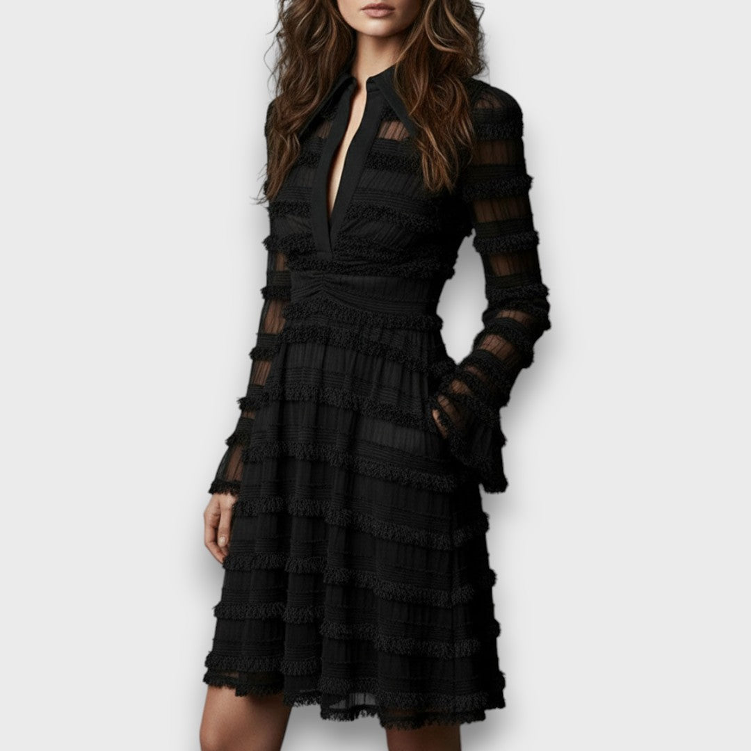 Emily - Refined Sheer Midikleid