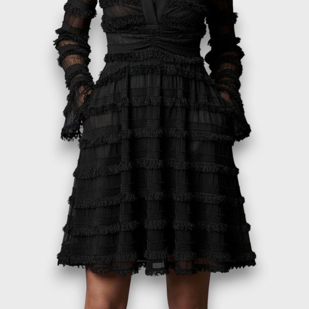 Chelsea - Elegant Sheer Midikleid