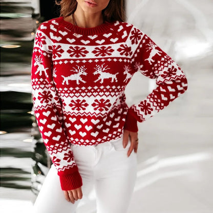 Reese | Damen Fitted Christmas Jumper
