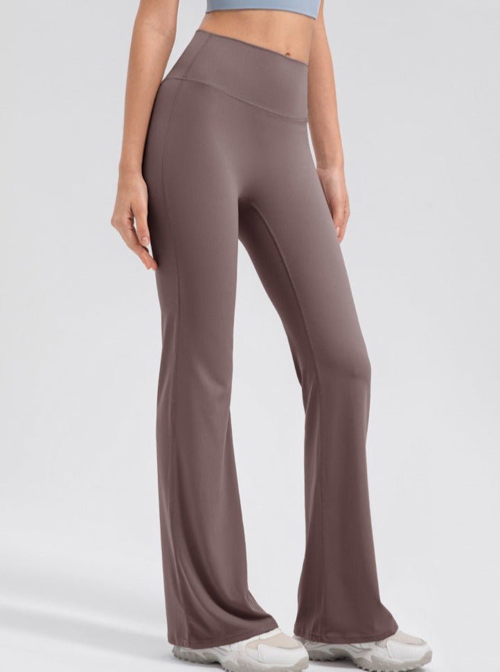 Leonarda - Breathable Micro-Flare Sports Trousers