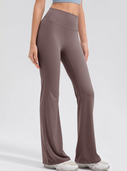 Leonarda - Breathable Micro-Flare Sports Trousers