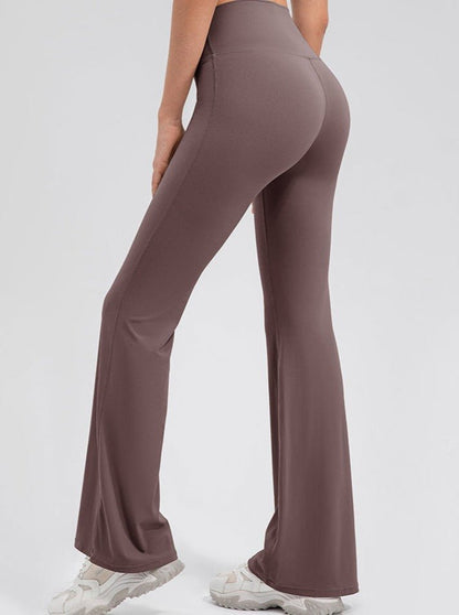 Leonarda - Breathable Micro-Flare Sports Trousers