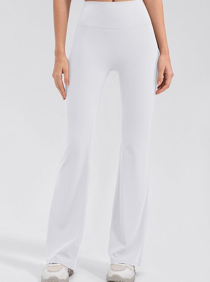 Leonarda - Breathable Micro-Flare Sports Trousers
