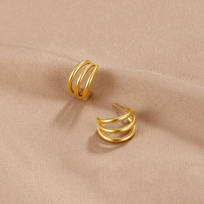 Anaya Triple Gold Creolen