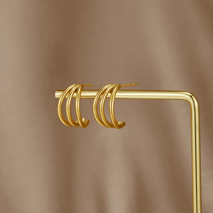 Anaya Triple Gold Creolen