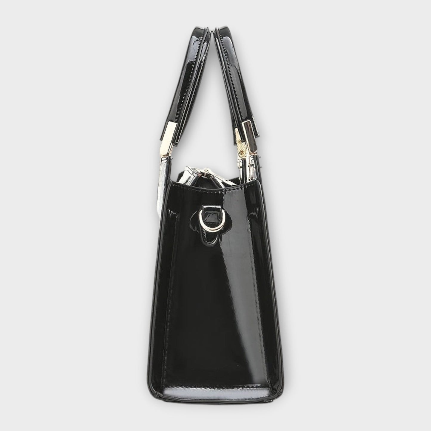 Maison Verdelle -  Shiny Crocodile Skin Pattern Handtasche