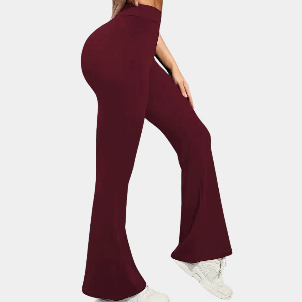 Molly - Flared High-Waisted Sports Leggings