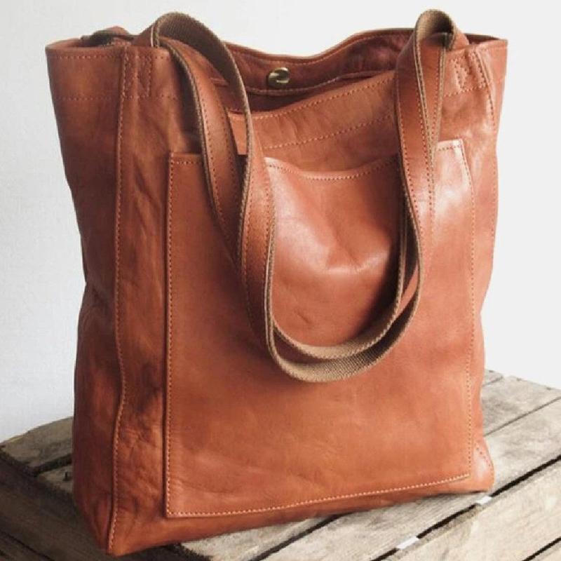Lancaster - Classic Leather Tote Bag