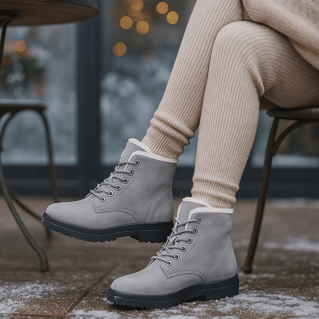 Ankle Stiefel - Warm Insulated Lining - Comfortable Fit - Non-Slip Sole