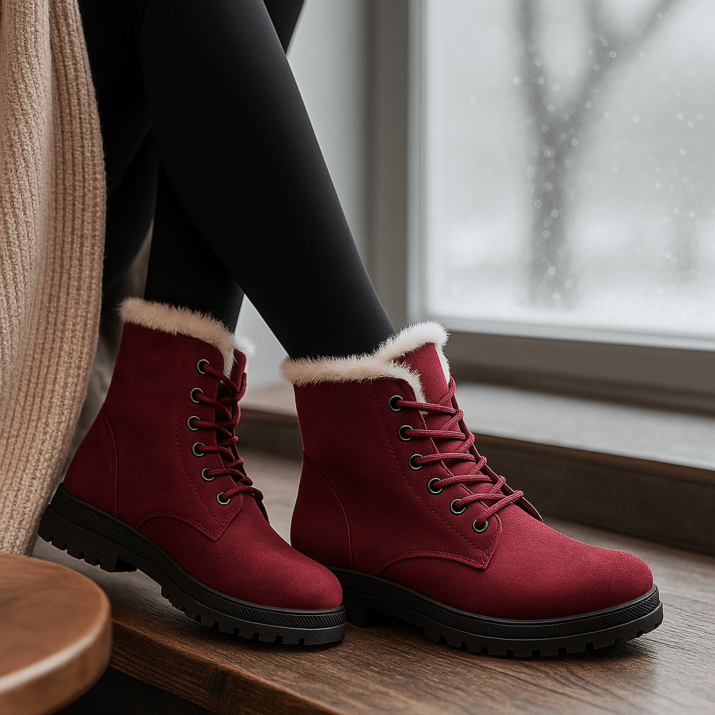 Grace Double Ankle Stiefel - Warm - Non-Slip - Winter