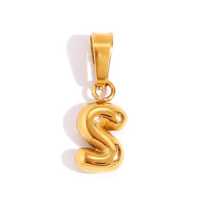 Bubble Letter Halskette