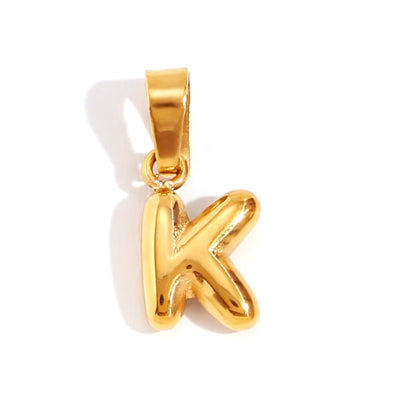Bubble Letter Halskette