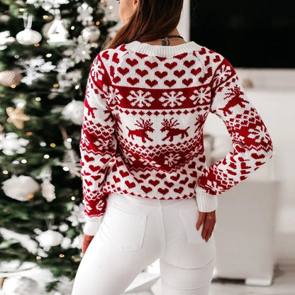 Reese | Damen Fitted Christmas Jumper