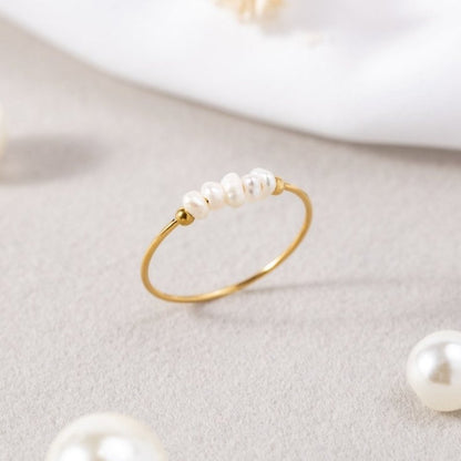 Classic Freshwater Perle Ring