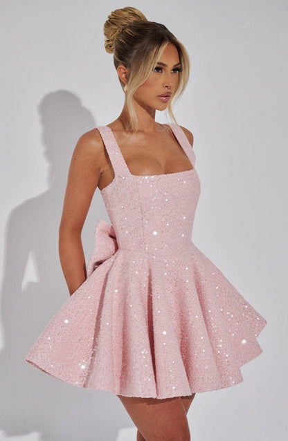 Romy | Dazzling Bow Kleid
