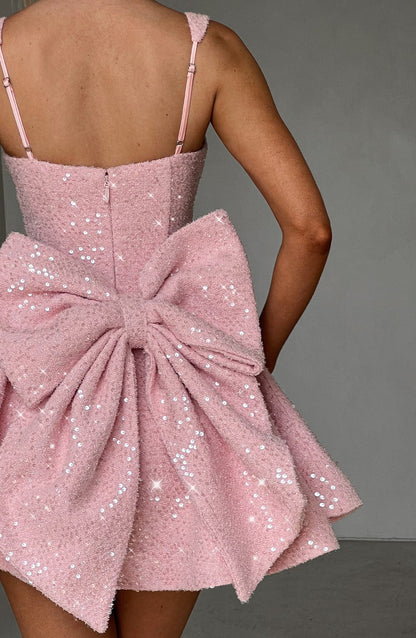 Romy | Dazzling Bow Kleid