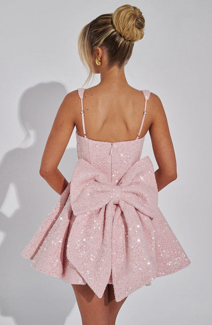 Romy | Dazzling Bow Kleid