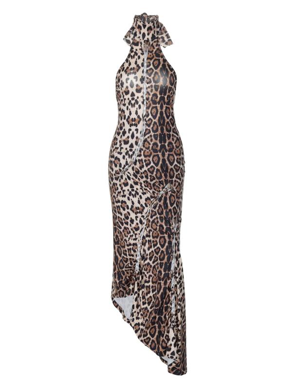 ELIZABETH™ - Sexy Backless Leopard Bodycon Kleid for Parties